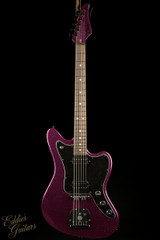 Used - Suhr Eddie's Guitars Exclusive Roasted Classic JM Mastery - Magenta Sparkle