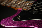 Used - Suhr Eddie's Guitars Exclusive Roasted Classic JM Mastery - Magenta Sparkle