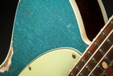 Used - Fender Custom Shop 1960 Telecaster Custom Heavy Relic - Teal Green Metallic Sparkle