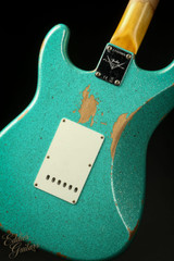 2023 - Fender Custom Shop 1967 Stratocaster Heavy Relic - Sea Foam Green Sparkle