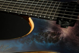 Mayones Duvell Elite 6 - Transparent Dirty Purple Blue Burst
