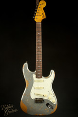 2023 - Fender Custom Shop 1967 Stratocaster Heavy Relic - Silver Sparkle