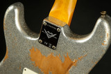 2023 - Fender Custom Shop 1967 Stratocaster Heavy Relic - Silver Sparkle