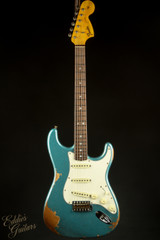 2023 - Fender Custom Shop 1967 Stratocaster Heavy Relic - Teal Green Metallic Sparkle