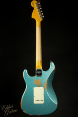 2023 - Fender Custom Shop 1967 Stratocaster Heavy Relic - Teal Green Metallic Sparkle