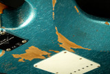 2023 - Fender Custom Shop 1967 Stratocaster Heavy Relic - Teal Green Metallic Sparkle
