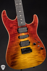 Tom Anderson Drop Top Electric Guitar in Fire WakeSurf