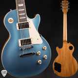 Gibson Les Paul Standard ’60s Plain Top Electric Guitar in Pelham Blue Top 9.15 #224030220