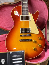 Gibson Custom Shop PSL '58 Les Paul Standard Reissue Gloss Sunrise Teaburst electric guitar
