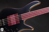 Fodera Monarch Deluxe/Crescent Bass Guitar in Mystic Dream