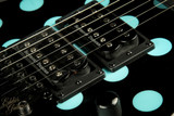 Used - Kramer NightSwan, Black with Blue Polka Dots