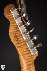 Fender Custom Shop Eddie's Guitars Exclusive Dealer Select Roasted 1963 Telecaster Closet Classic - Magenta Sparkle