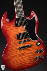 Gibson Custom Shop PSL SG Custom Figured Top Firemist Electric Guitar