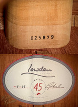 Lowden O-38 Special ‘Batch 45’ Limited Edition - Bubinga & Cedar
