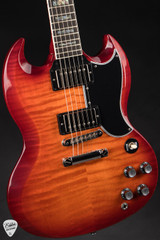 Gibson Custom Shop PSL SG Custom Figured Top Firemist Electric Guitar