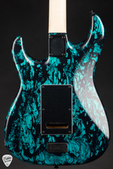 James Tyler Studio Elite HD electric guitar in black shmear with turqoise tint