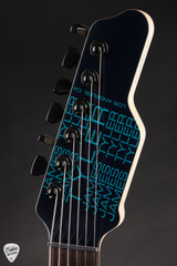 James Tyler Studio Elite HD electric guitar in black shmear with turqoise tint