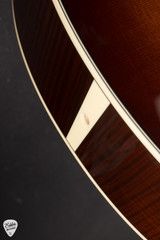 Bourgeois The Standard Small Jumbo Carved Back - Aged Tone Adirondack Spruce & Aged Tone Curly Maple - NAMM 2025