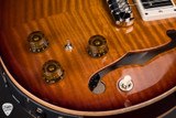 Paul Reed Smith Hollowbody II Piezo electric guitar in dark cherry sunburst
