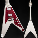 2019 Epiphone Dave Rude Signature Flying V electric guitar in Alpine White