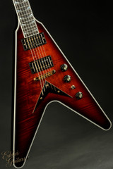 Gibson Custom Shop Limited Edition Dave Mustaine Flying V, EXP Red Amber Burst 7.8 #DMV41