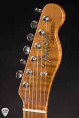 Fender Custom Shop Eddies Guitars Exclusive Dealer Select Roasted 1963 Telecaster Electric guitar in dusk pearl