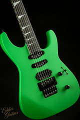 Sale Pending - 2022 - Jackson American Series Soloist SL3, Ebony Fretboard - Satin Slime Green