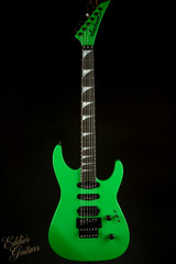 Sale Pending - 2022 - Jackson American Series Soloist SL3, Ebony Fretboard - Satin Slime Green
