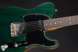 Fender Custom Shop Eddie's Guitar's Exclusive Dealer Select 1963 Telecaster Electric guitar in trans teal green