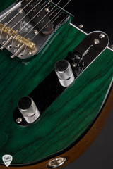 Fender Custom Shop Eddie's Guitar's Exclusive Dealer Select 1963 Telecaster Electric guitar in trans teal green