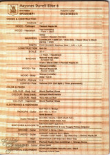 2022 - Mayones Master Builder Collection Duvell Elite 6 Flamed Maple - 40th Anniversary #3 of 3