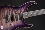 Tom Anderson Angel - Abalone to Trans Purple Burst Electric Guitar