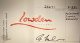 Lowden F-35C - Rosewood/Sinker Redwood