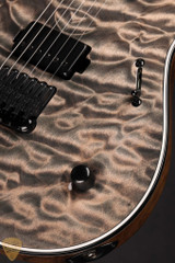 2024 – Mayones Regius 6 – Transparent Jeans Black Gloss Electric Guitar