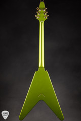 Gibson Custom Shop PSL Flying V Custom Gloss Gecko Green Metallic 7.3 #CS501090 Electric Guitar