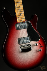 Ernie Ball Music Man Valentine - Maroon Sparkle Burst