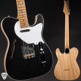 Suhr Eddie’s Guitars Exclusive Custom Classic T Roasted Electric Guitar in Black Sparkle