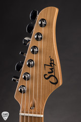 Suhr Eddie’s Guitars Exclusive Custom Classic T Roasted Electric Guitar in Fuschia Sparkle