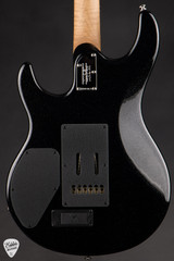 Ernie Ball Music Man Luke 4 Steve Lukather Artist Signature Electric Guitar in Black Sparkle