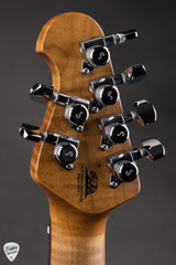 Ernie Ball Music Man Luke 4 Steve Lukather Artist Signature Electric Guitar in Black Sparkle