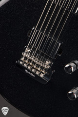 Ernie Ball Music Man Luke 4 Steve Lukather Artist Signature Electric Guitar in Black Sparkle