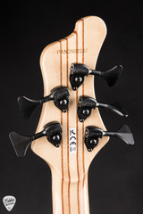 Mayones Patriot 5 – Trans Natural Black Gloss Bass Guitar