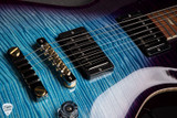 Paul Reed Smith Eddie’s Guitars Wood Library McCarty 594 Singlecut Swamp Ash/Cocobolo Electric Guitar in Aquableux Purple Burst
