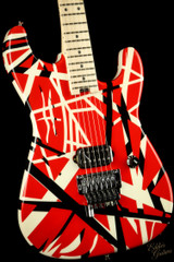 Used - EVH Striped Series - Red with White and Black Stripes