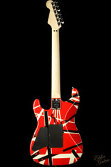 Used - EVH Striped Series - Red with White and Black Stripes
