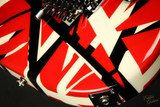 Used - EVH Striped Series - Red with White and Black Stripes
