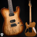 Suhr Modern T – Spalt Maple & Roasted Swamp Ash Electric Guitar in Brown Burst