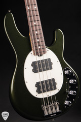 Ernie Ball Music Man StingRay Special HH Bass Guitar in Fallout Green