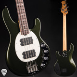 Ernie Ball Music Man StingRay Special HH Bass Guitar in Fallout Green