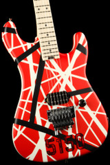 EVH Striped Series 5150 - Red/Black/White Striped Pattern